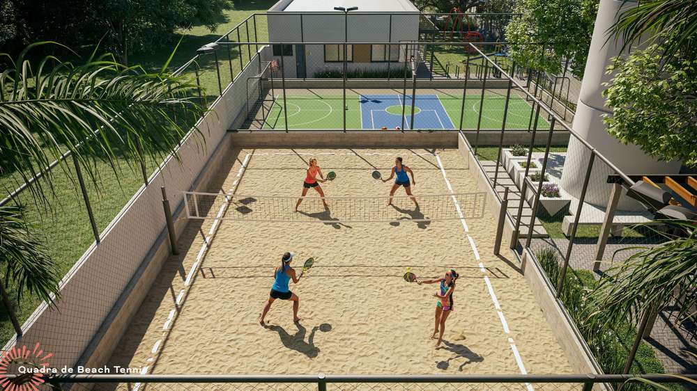 Quadra de Beach Tennis