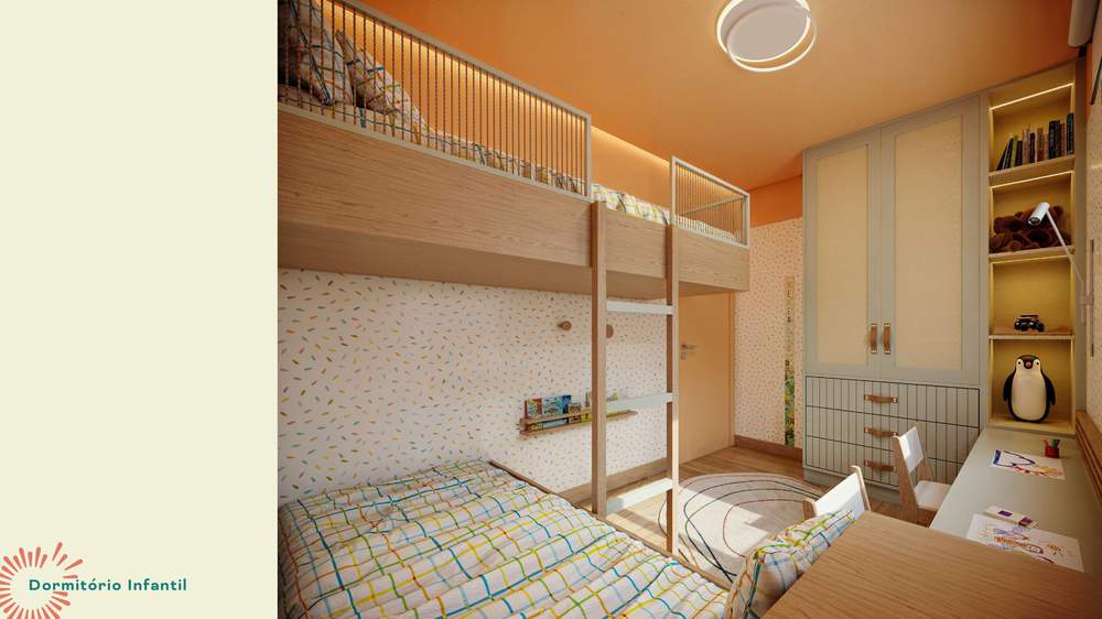 Dormitório infantil